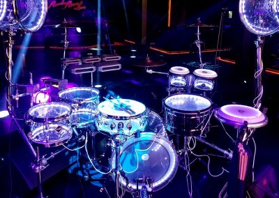 D-Rock Drums Clear Ligths Set